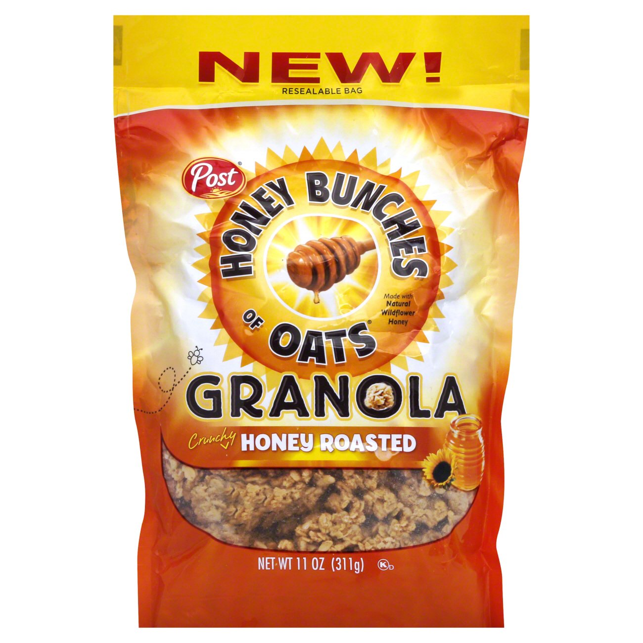 Post Honey Bunches of Oats Crunchy Honey Roasted Granola Shop Granola