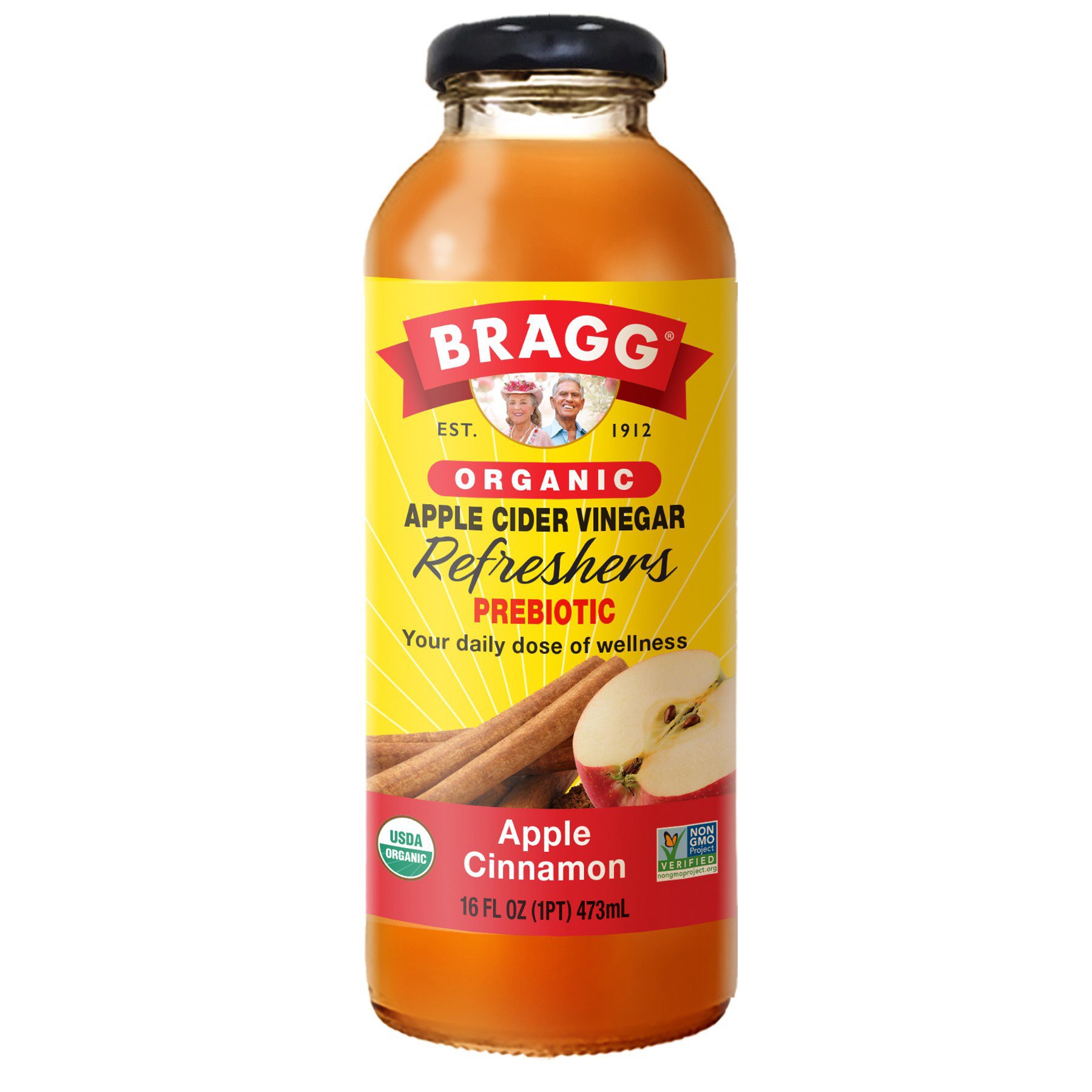 Bragg Organic Apple-Cinnamon Apple Cider Vinegar Drink ...