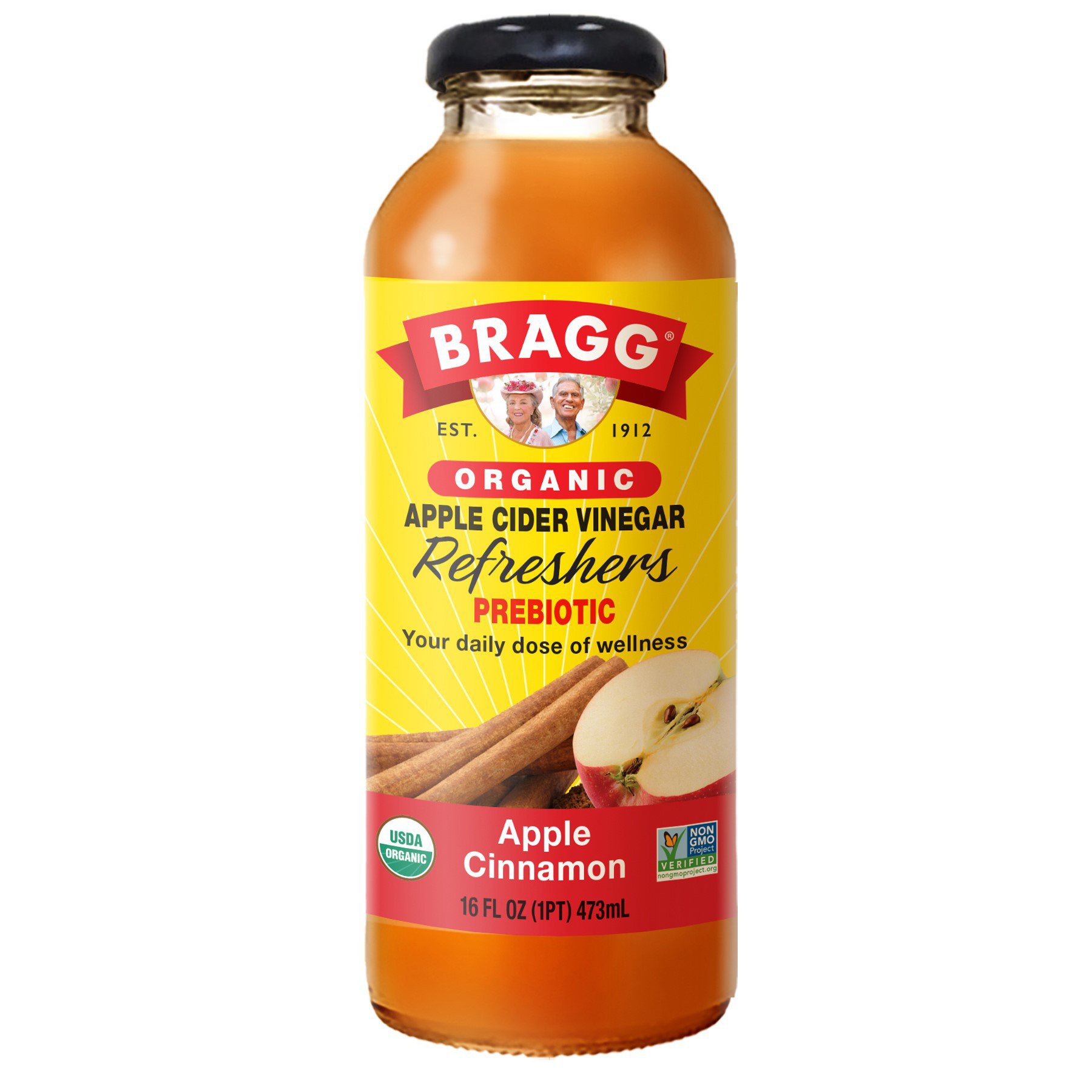 Bragg Organic Apple Cinnamon Apple Cider Vinegar Drink Shop Juice At H E B 7726