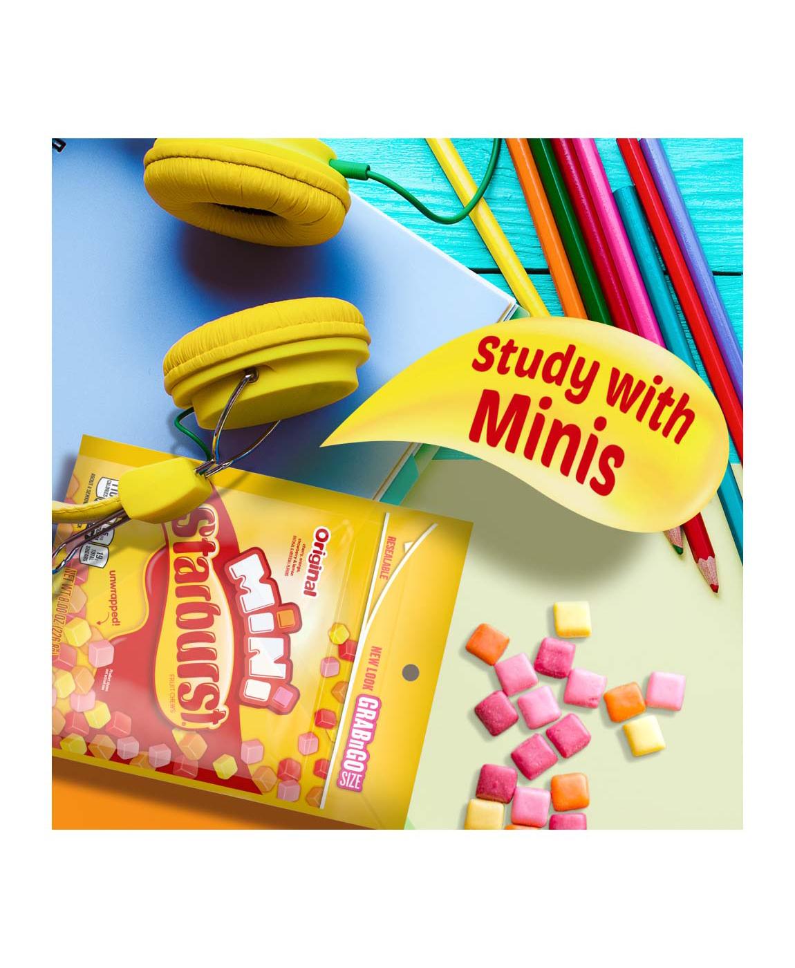 Starburst Original Fruit Chews Minis Size Chewy Candy - Grab N Go; image 7 of 7