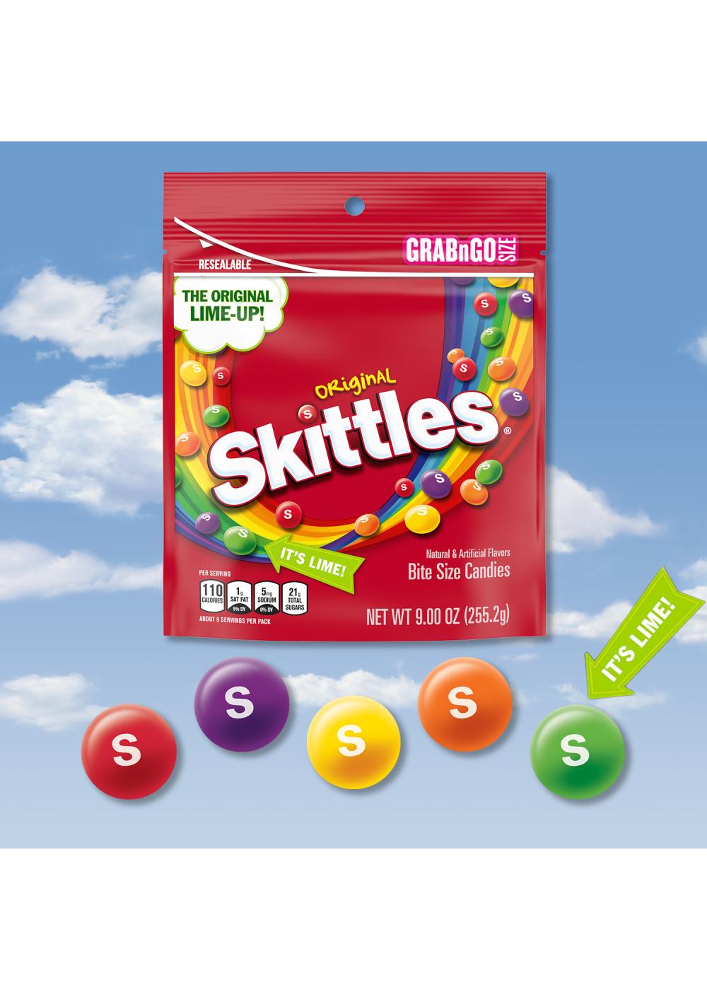 Skittles Original Chewy Grab n Go Size Candy; image 5 of 5
