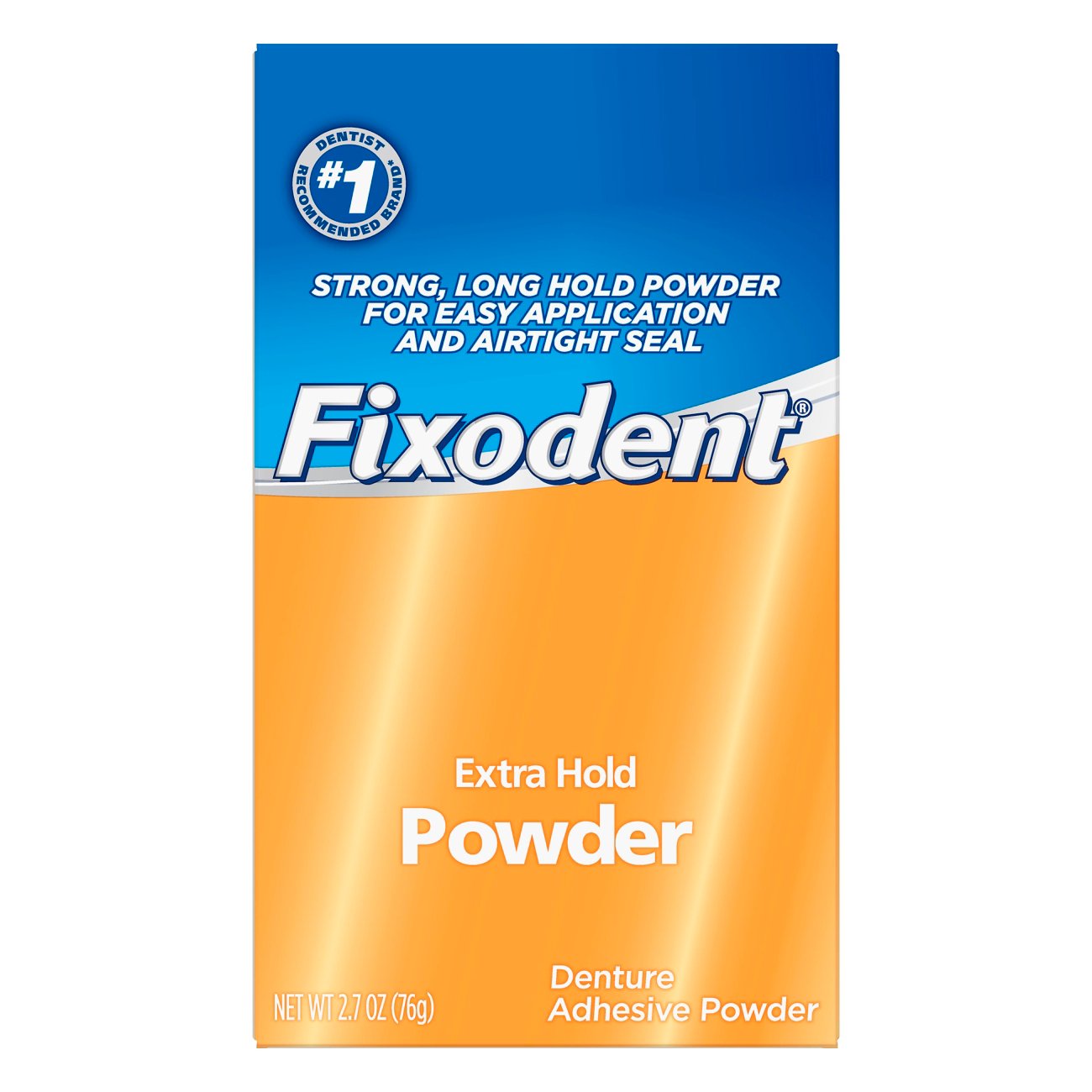Fixodent Extra Hold Denture Adhesive Powder Shop Oral Hygiene at HEB