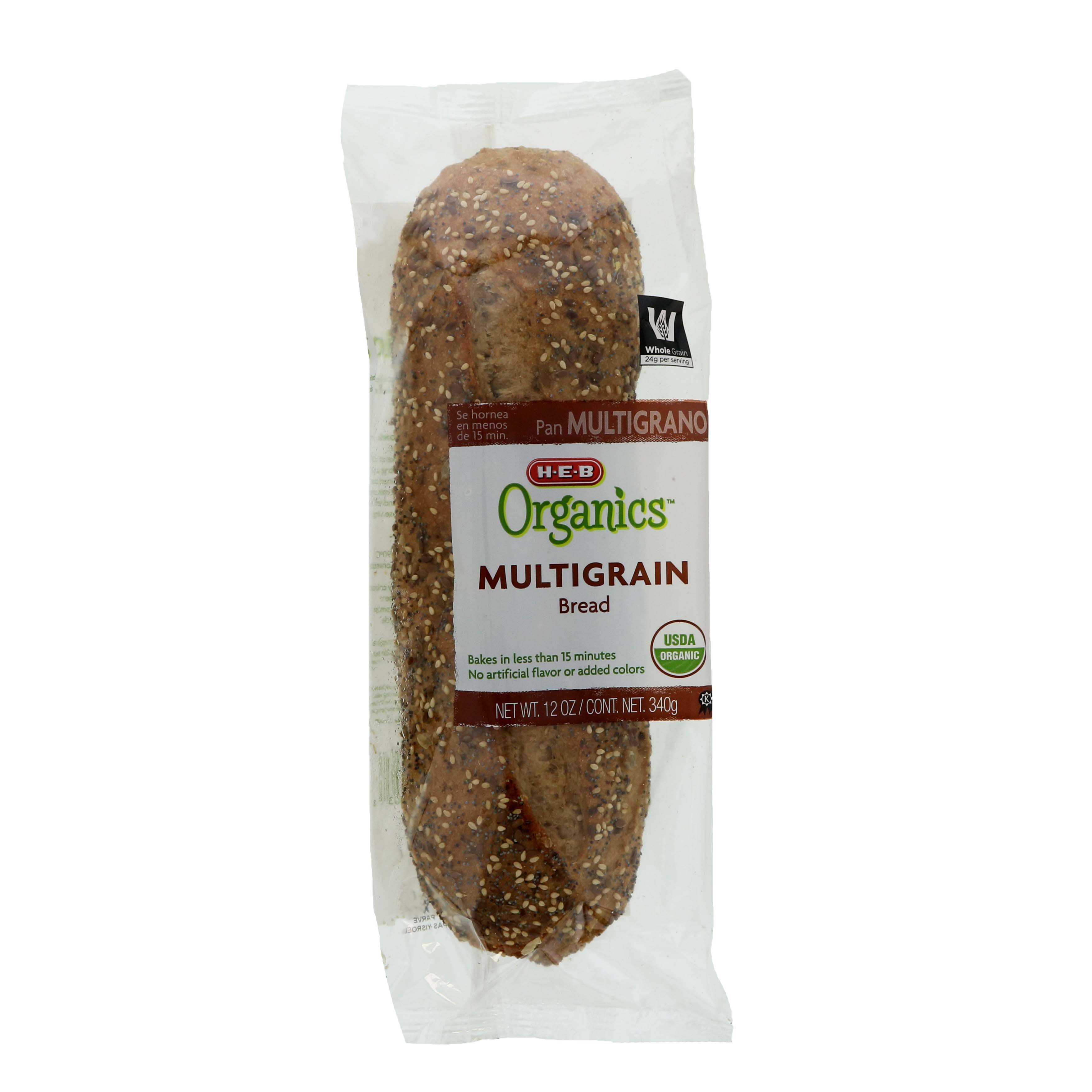 HEB Organics Multigrain Bread Shop Bread at HEB