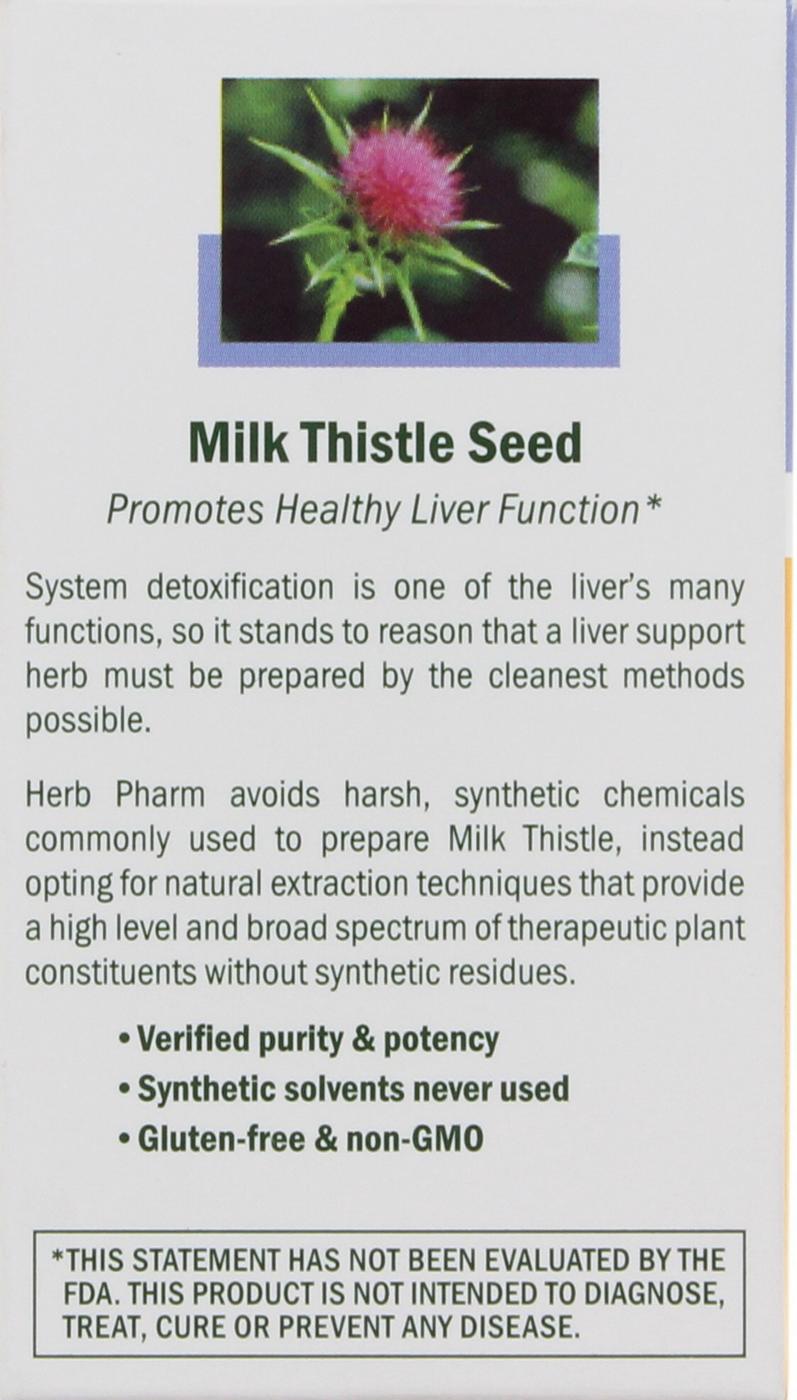 Herb Pharm Milk Thistle Vegetarian Capsules; image 2 of 3