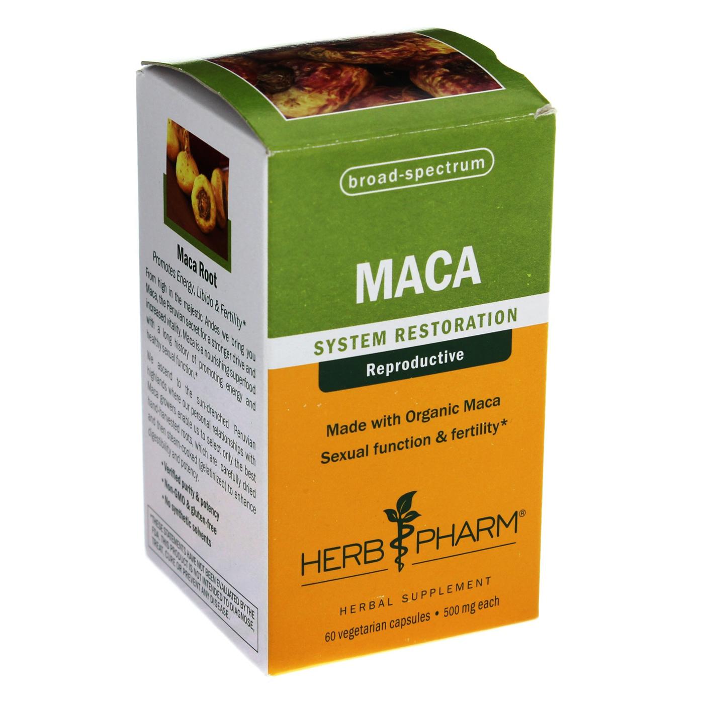 Herb Pharm Maca Vegetarian Capsules; image 1 of 3