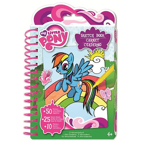 20 Mini Kit de Colorir 10x15 My Little Pony