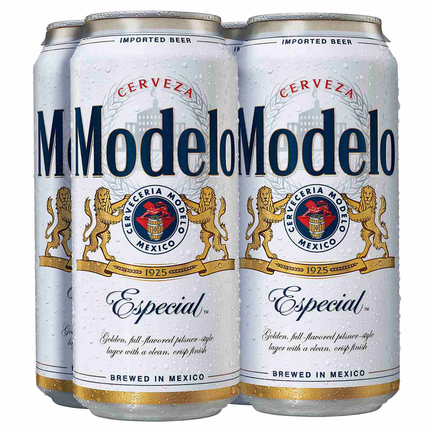 Modelo Especial Mexican Lager Import Beer 16 oz Cans, 4 pk; image 1 of 11