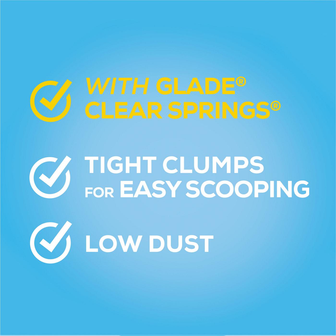 Tidy Cats Purina Odor Control Clumping Multi-Cat Litter With Glade Clear Springs Scented; image 2 of 9