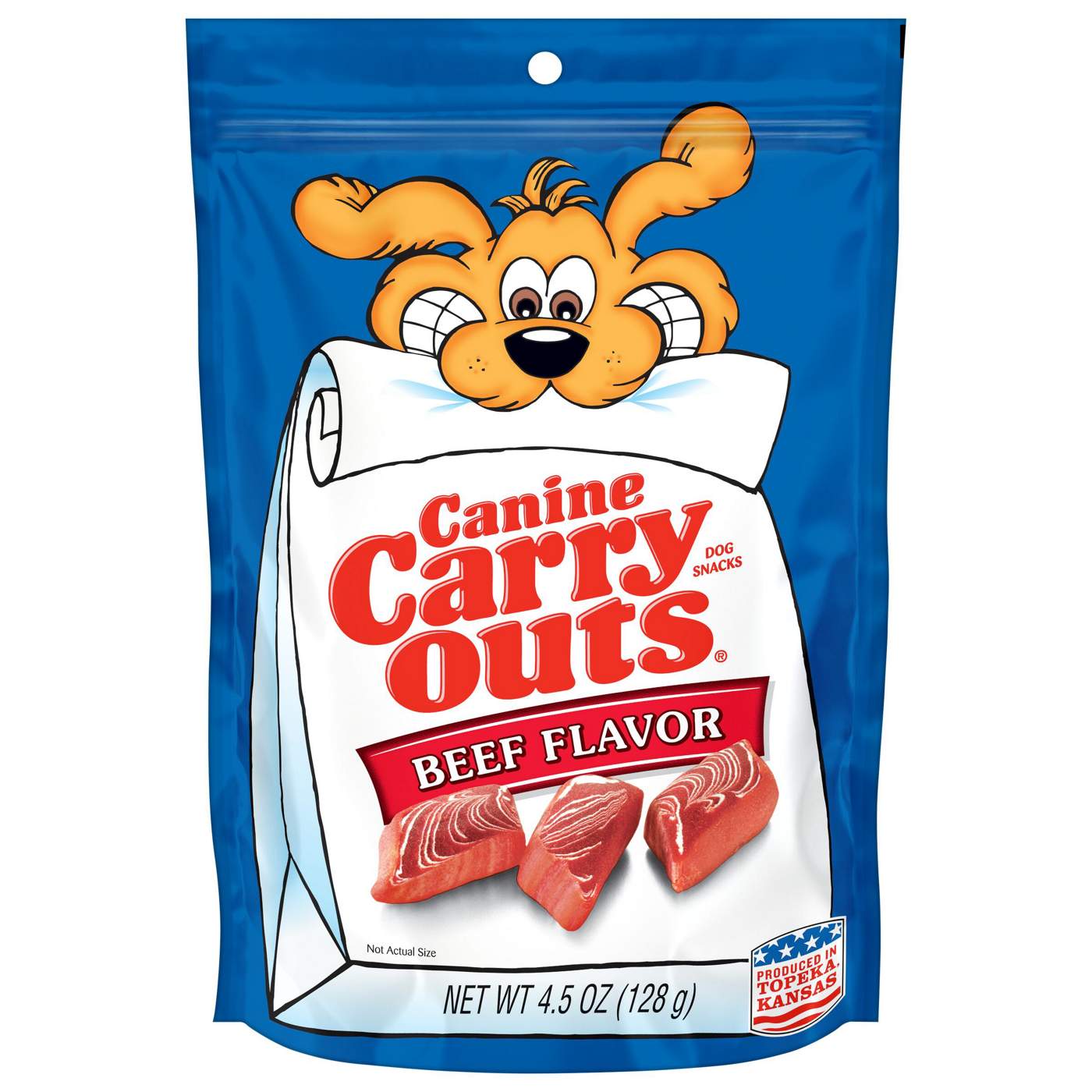 Canine Carry Outs Beef Flavor Dog Treats; image 1 of 6