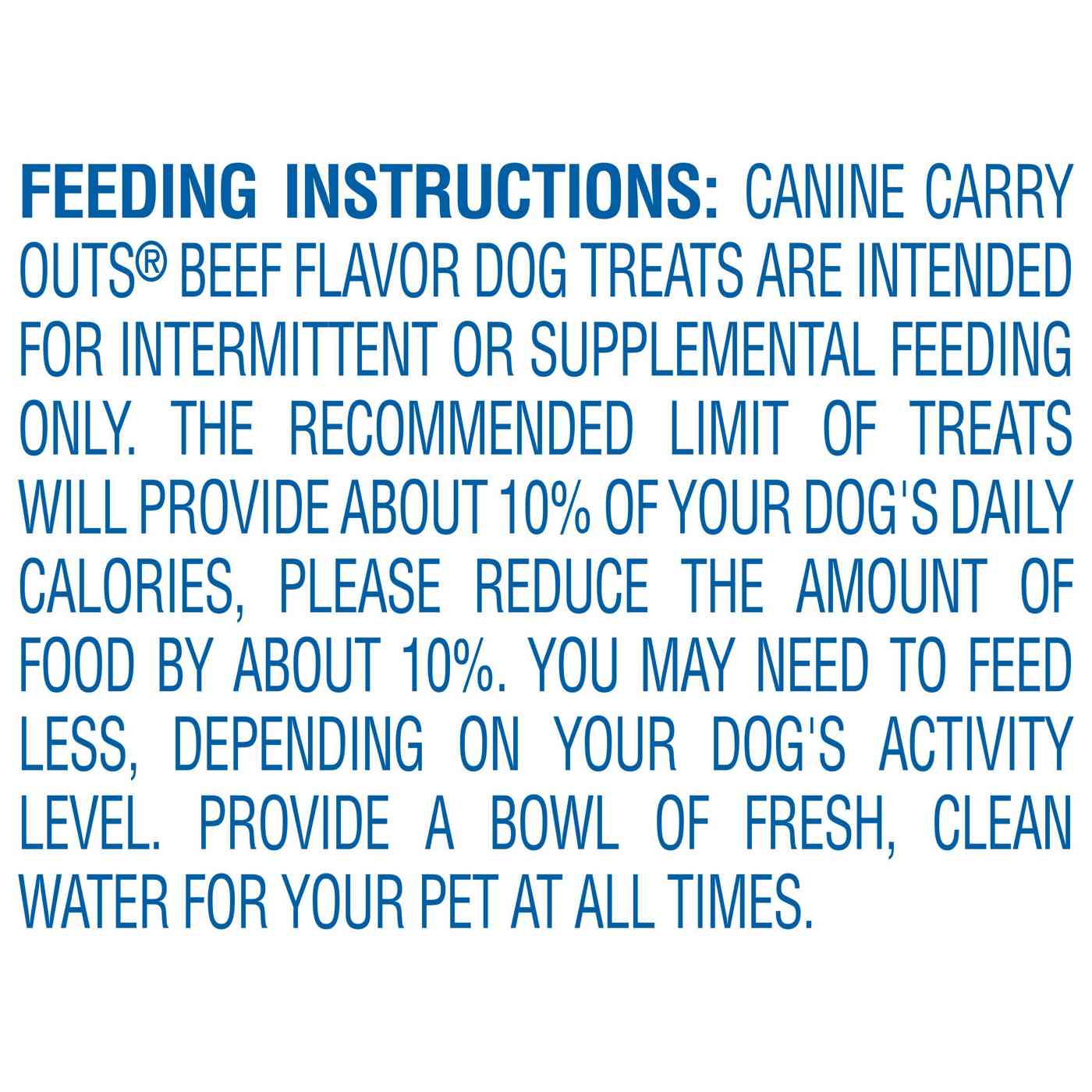 Canine Carry Outs Beef Flavor Dog Treats; image 4 of 6