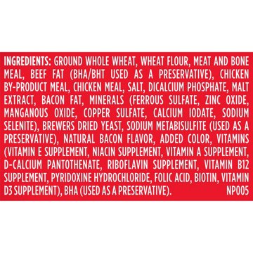 MilkBone Mini's Flavor Beef Chicken Bacon Dog Snacks, 15 oz