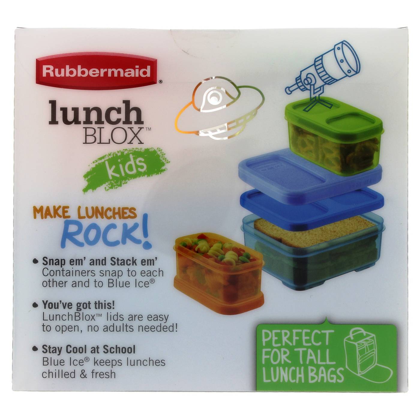 Pack Perfect Lunches Easily with New Rubbermaid LunchBlox Kids