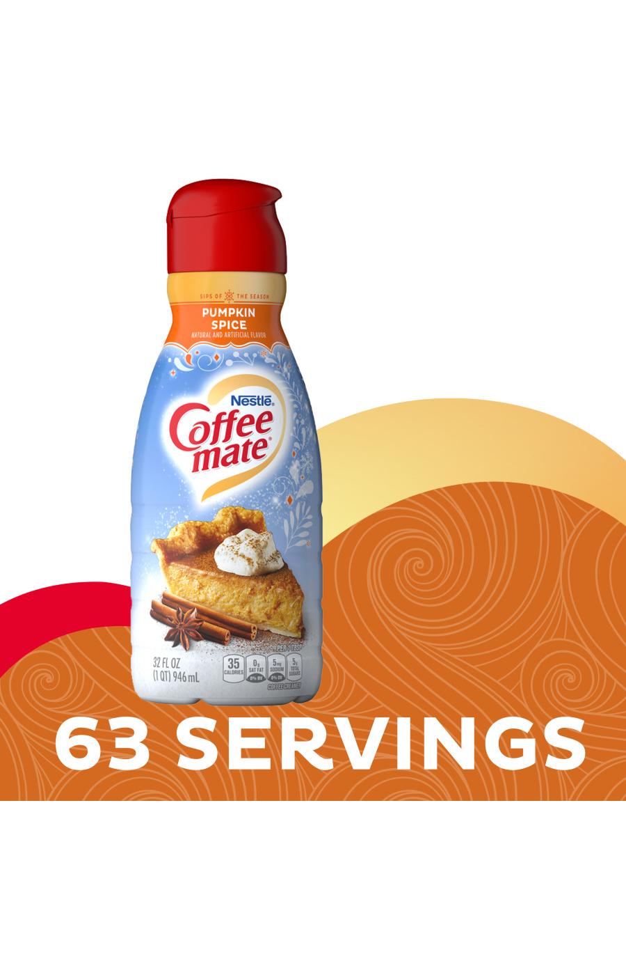 Nestle Coffee Mate Liquid Coffee Creamer - Pumpkin Spice; image 5 of 7