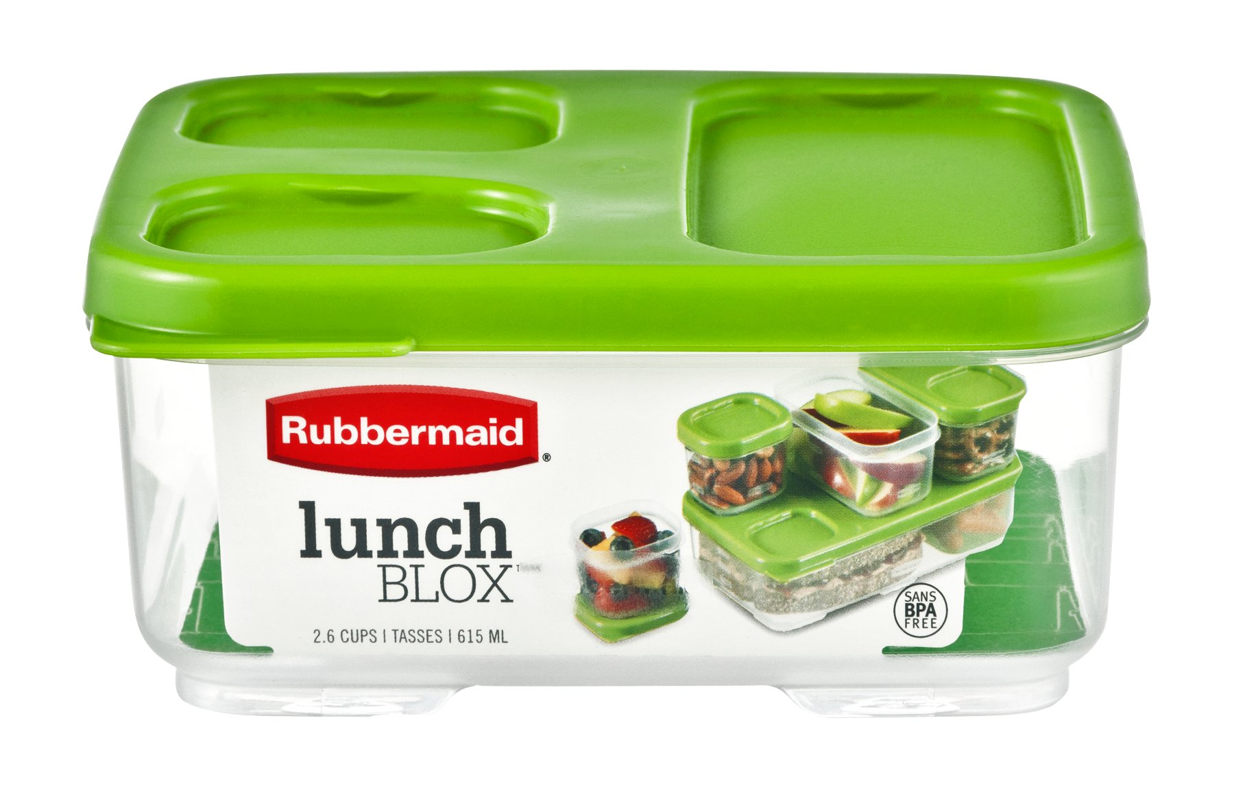 Rubbermaid Freezer Blox Rubbermaid Lunch Blox Sandwich Container Shop Food Storage At H E B