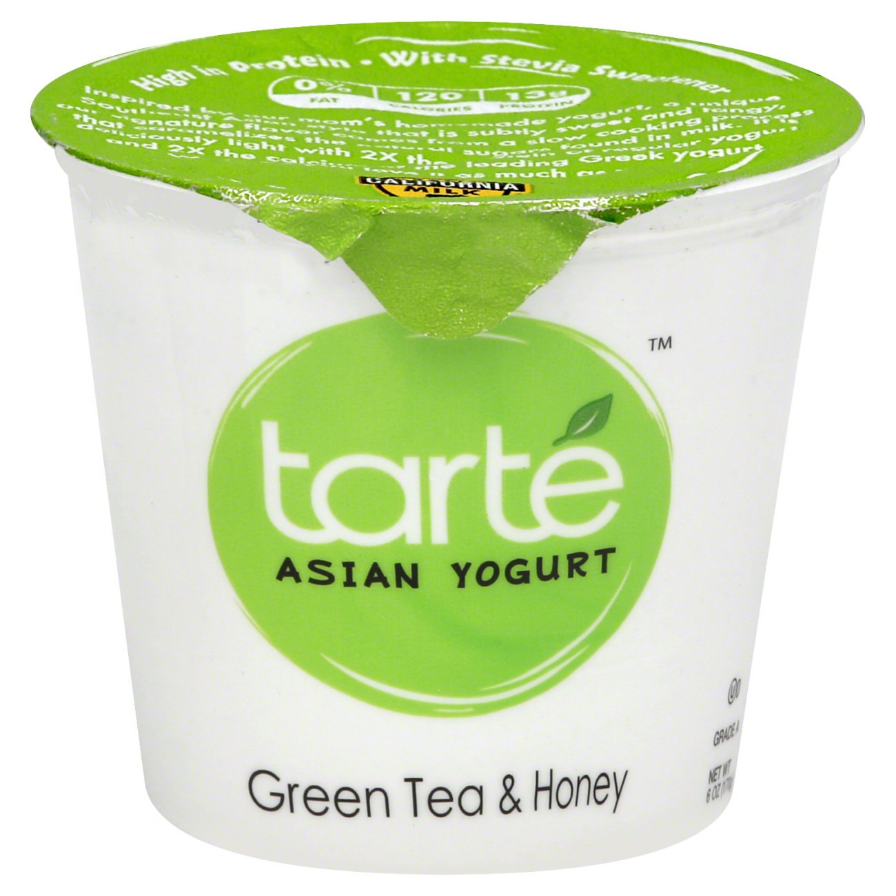 New green tea yogurt