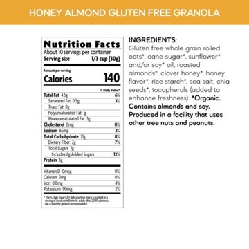Nature's Path Organic Granola - Honey Almond & Chia Seeds