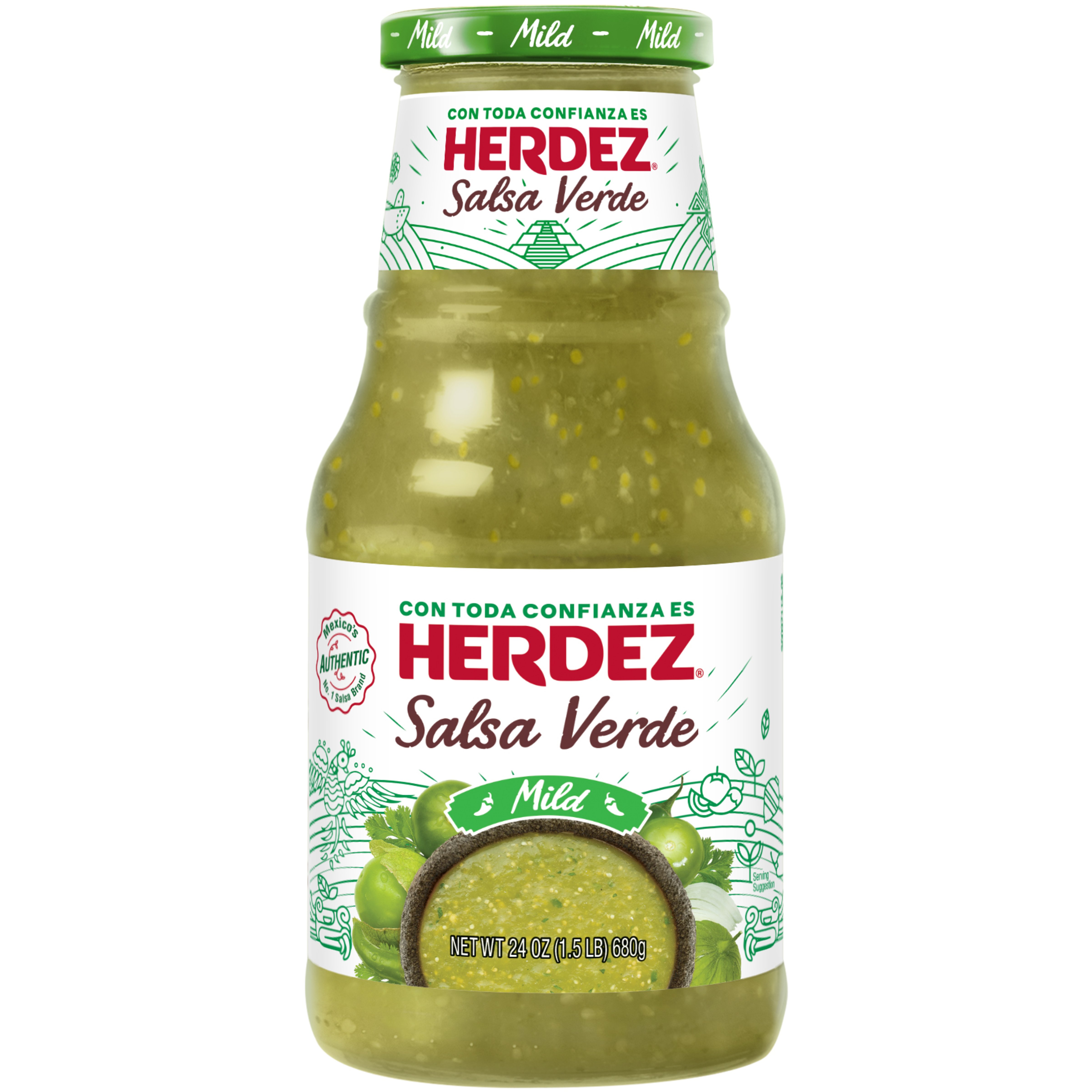 Herdez Verde Salsa Shop Salsa & Dip at HEB