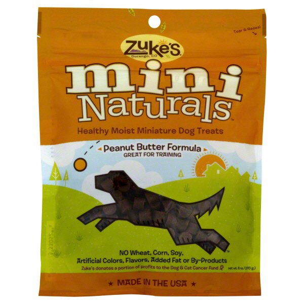 Zuke's Mini Naturals Peanut Butter Formula Dog Treats Shop Soft
