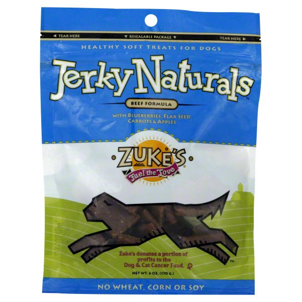 Zuke's Jerky Naturals Beef Formula Dog Treats Shop Jerky Treats at HEB