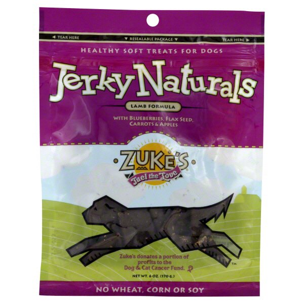 Zuke's Jerky Naturals Lamb Formula Dog Treats Shop Dogs at HEB