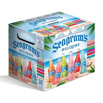 Seagram's Escapes Variety Pack 12 pk Bottles, 11.2 oz
