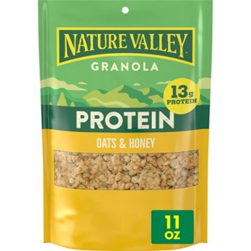 Nature Valley 13g Protein Crunchy Granola - Oats 'N Honey