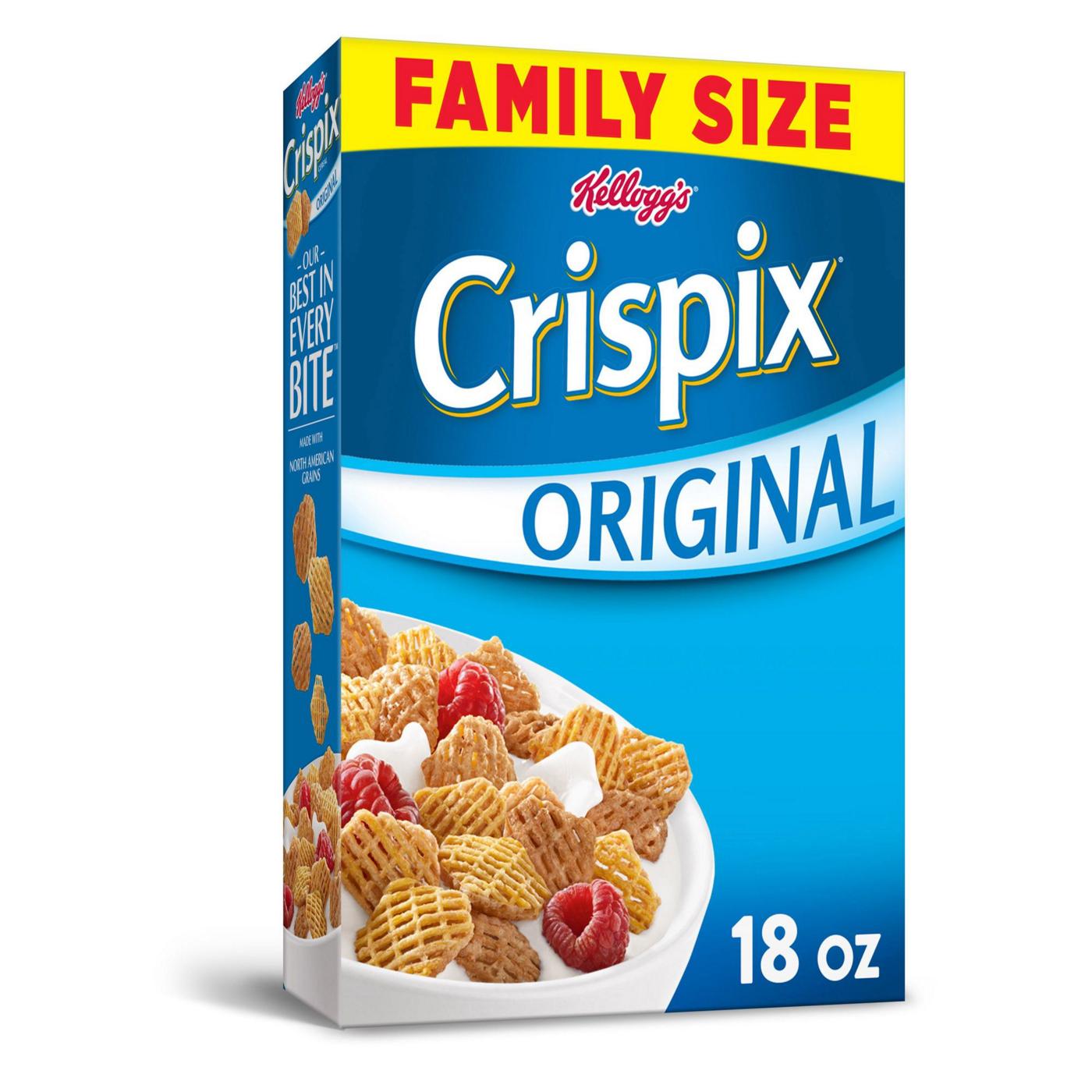 Kellogg's Crispix Original Cold Breakfast Cereal; image 1 of 4
