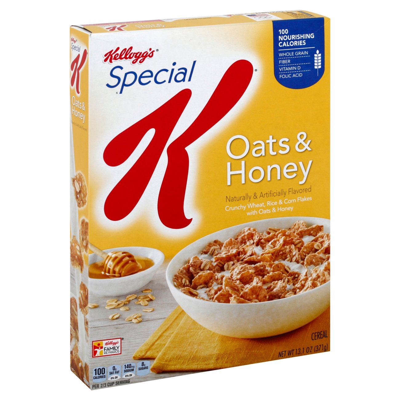 Kellogg S Special K Oats Honey Cereal Shop Cereal At H E B