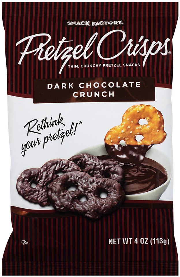 Snack Factory Pretzel Crisps Dark Chocolate Crunch Shop Chips at HEB
