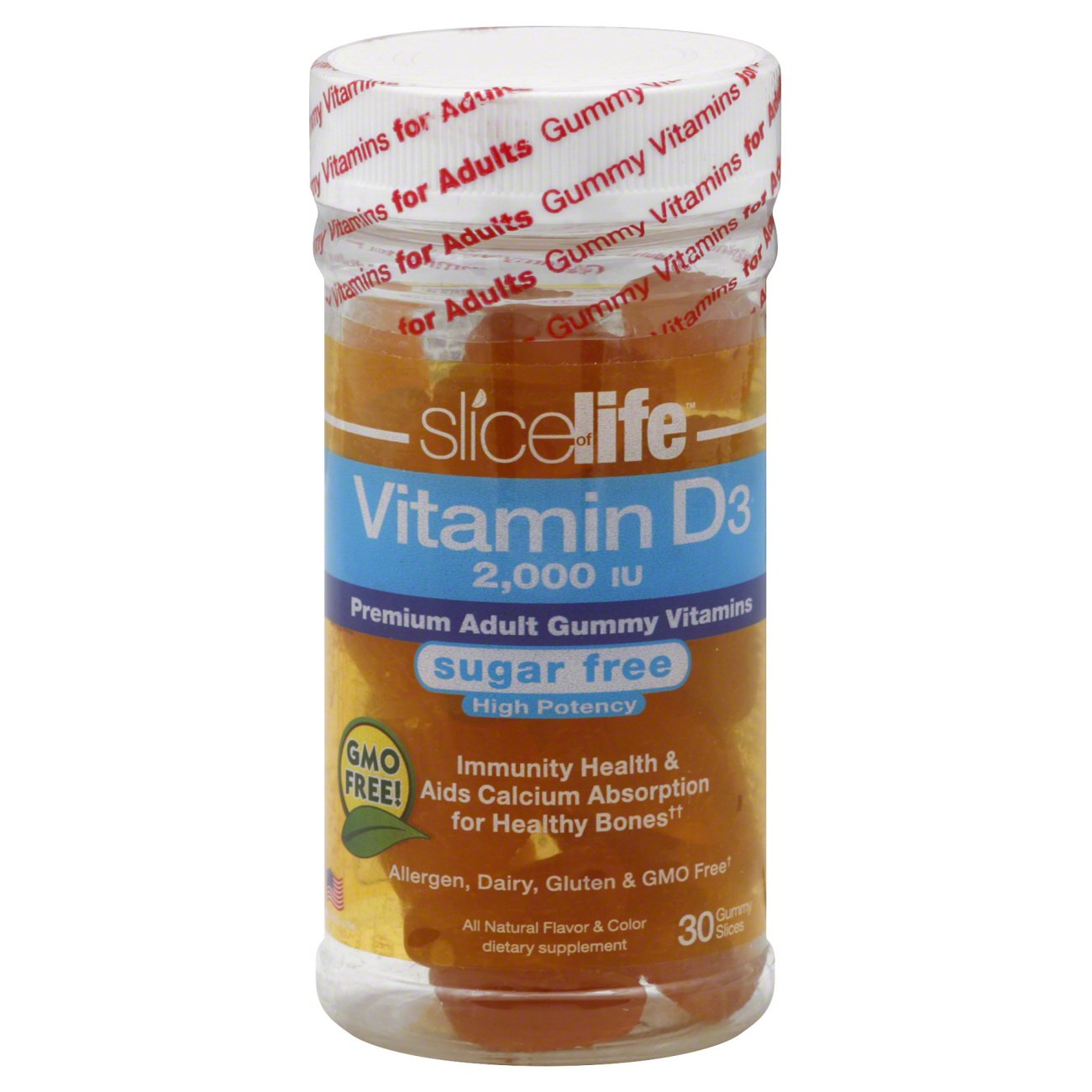 Slice Of Life Vitamin D3 2000 IU Sugar Free Shop Vitamins AZ at HEB