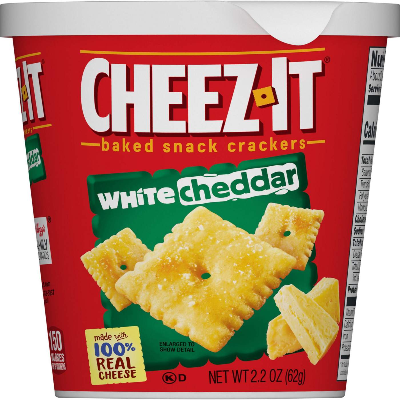 Cheez-It White Cheddar Cheese Crackers; image 1 of 4