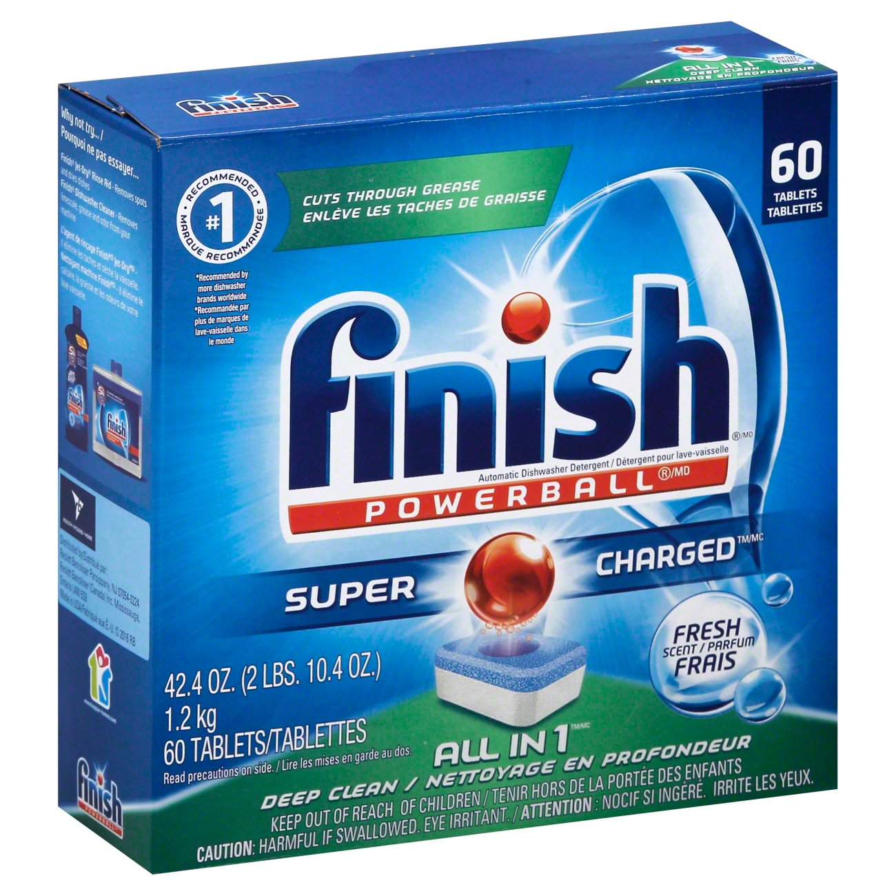 Finish Powerball Tablettes Lave-Vaisselle All-in-1 Ultimate Plus