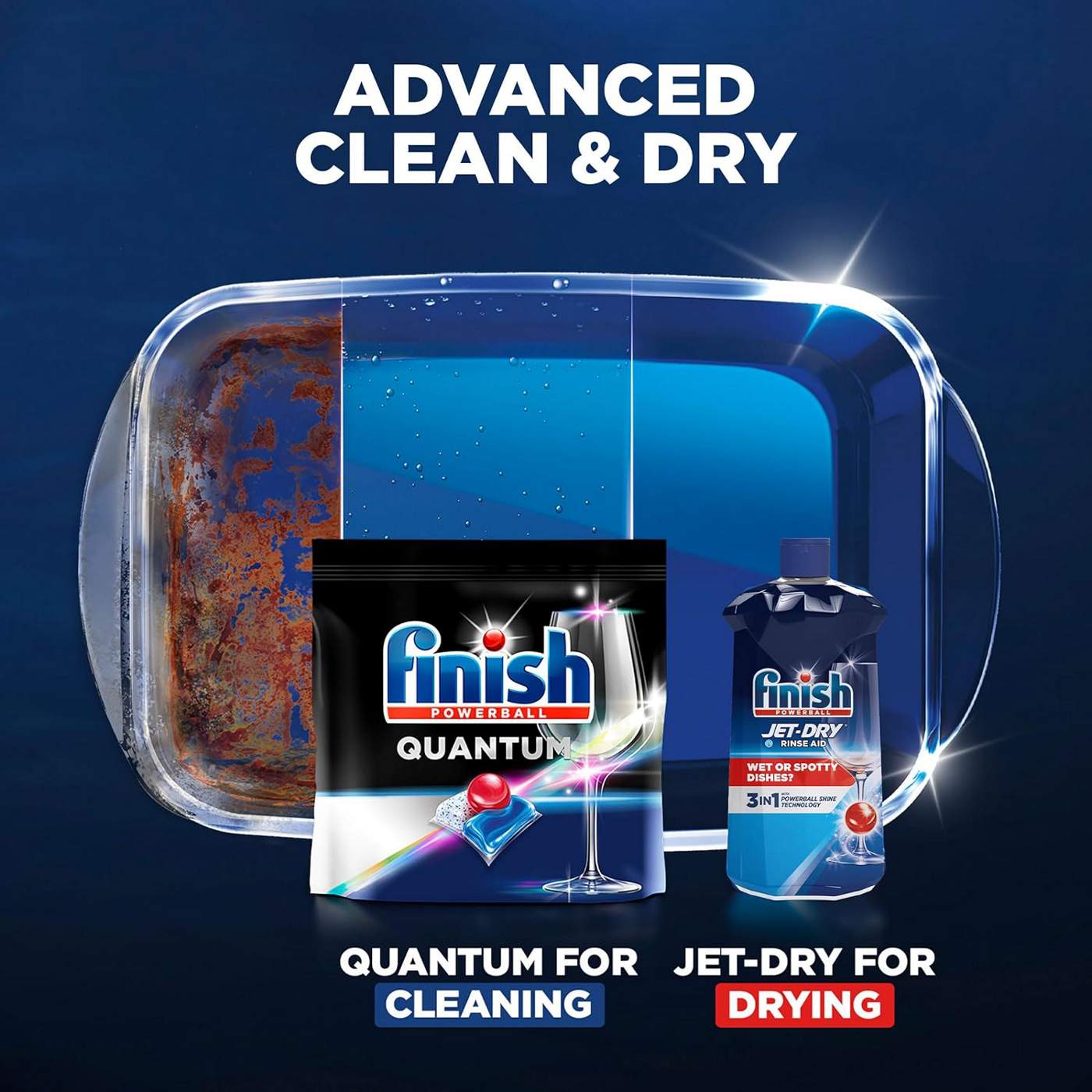Finish JetDry Rinse Aid Shop Dish soap & detergent at HEB