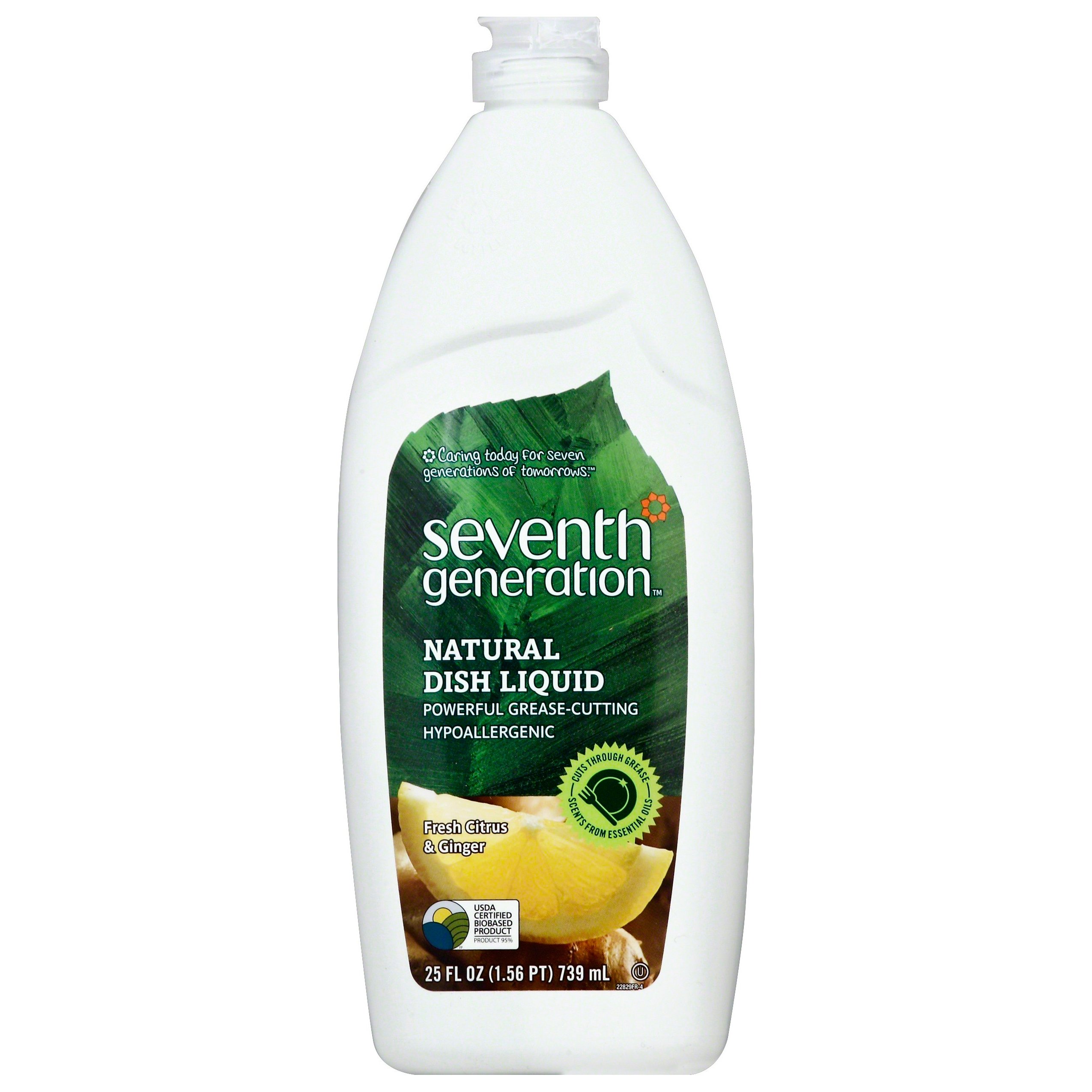 Seventh Generation Fresh Citrus & Ginger Natural Dish Soap Shop Dish