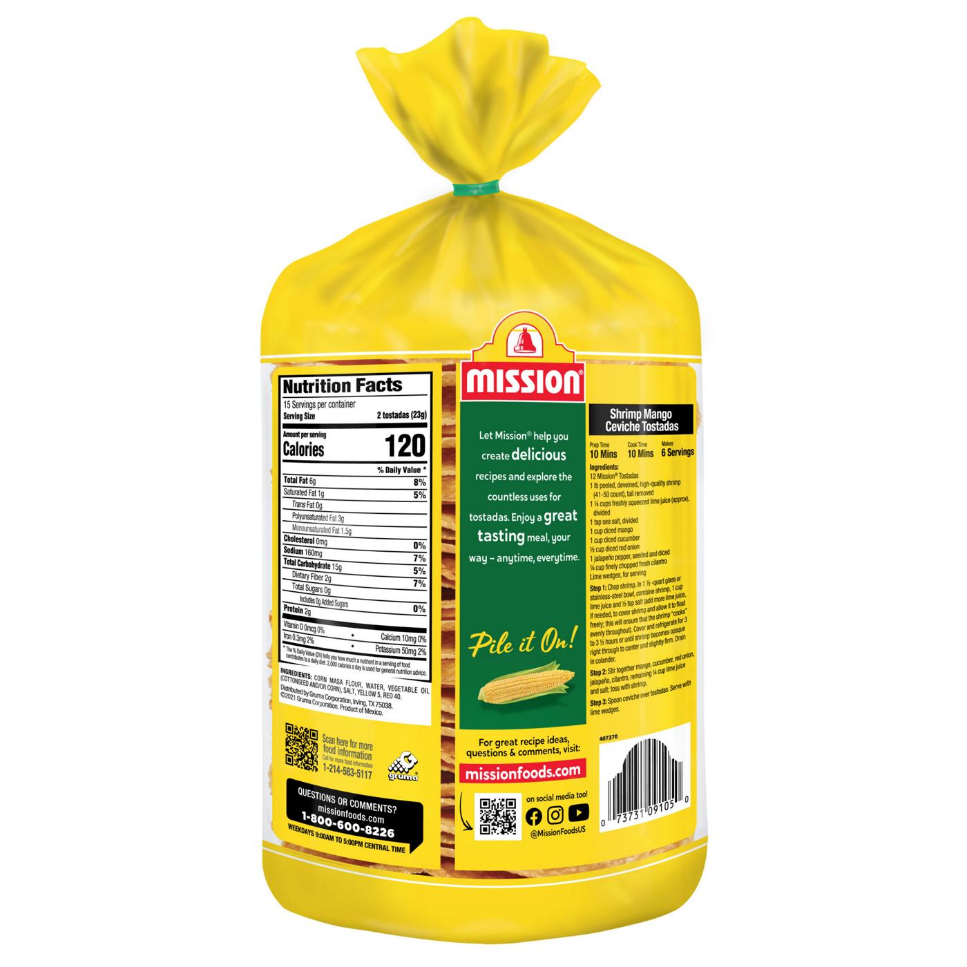 Mission Tostadas Norteñas Amarillas; image 2 of 4