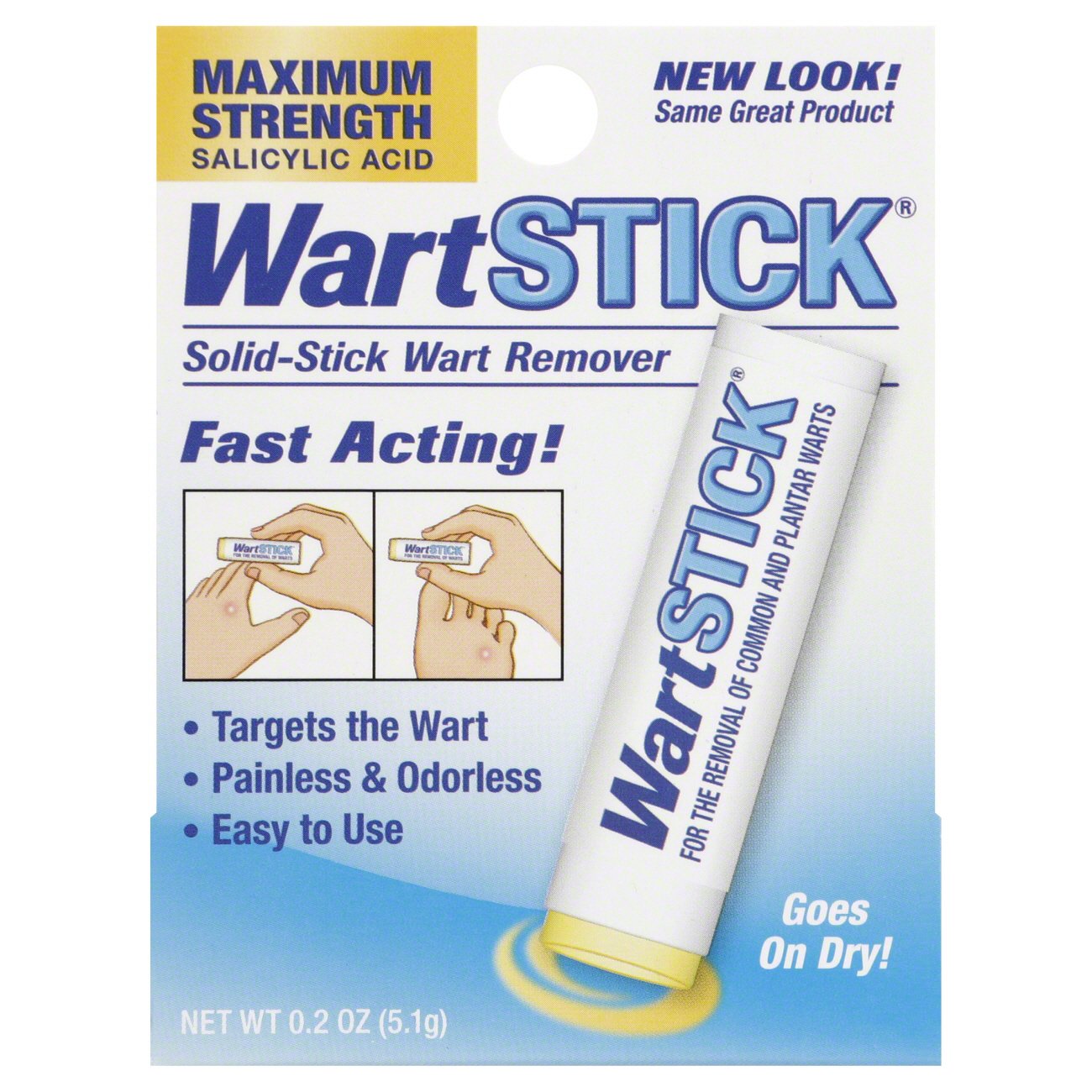 Wart Stick Maximum Strength SolidStick Wart Remover Shop Skin