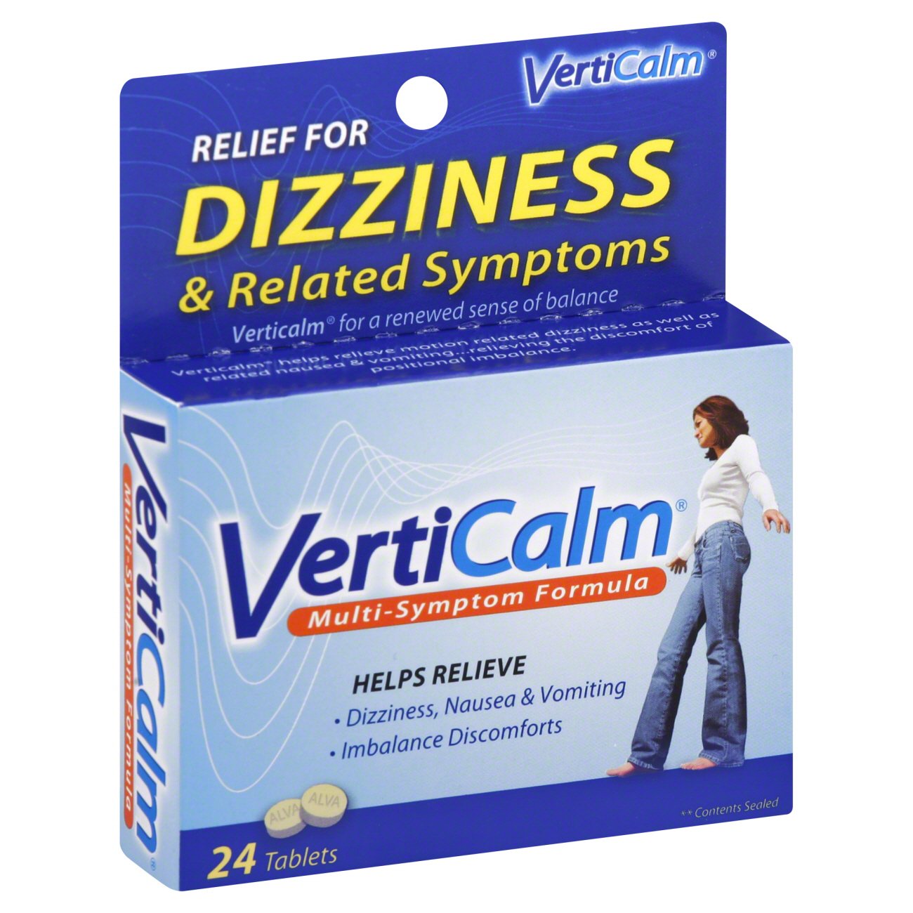 Vertigo tablets dizziness nausea travel