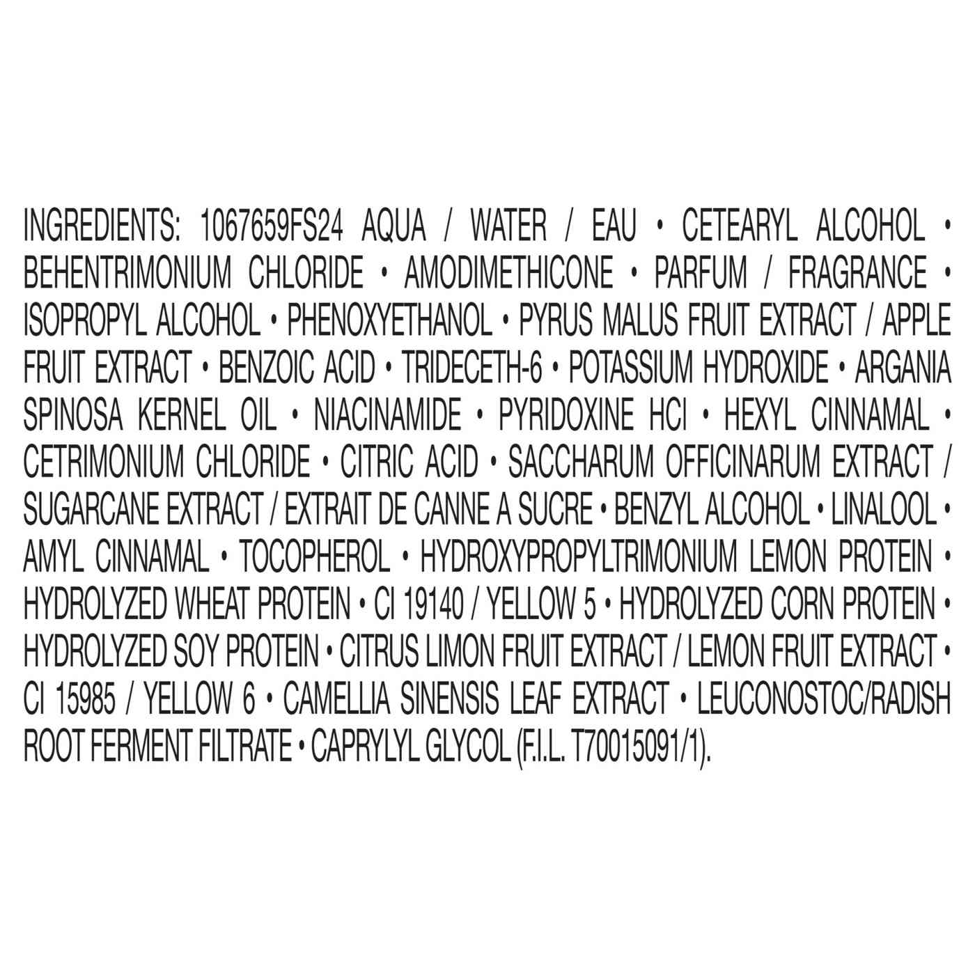 Garnier Fructis Sleek & Shine Smoothing Conditioner; image 2 of 3