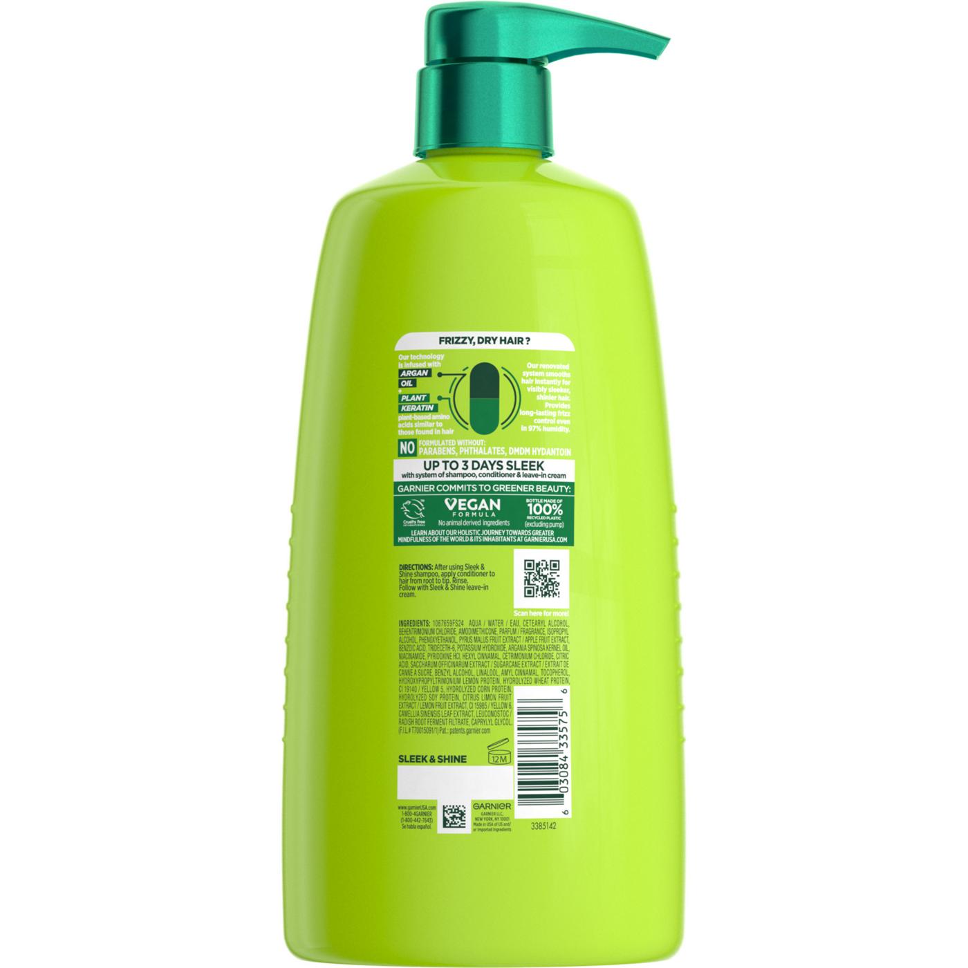 Garnier Fructis Sleek & Shine Smoothing Conditioner; image 8 of 9