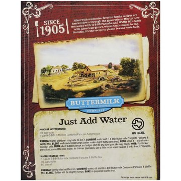 H-E-B Buttermilk Complete Pancake & Waffle Mix, 32 oz