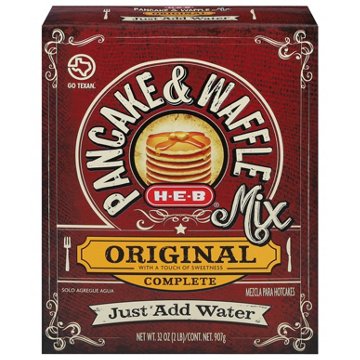 H-E-B Original Complete Pancake & Waffle Mix, 32 oz