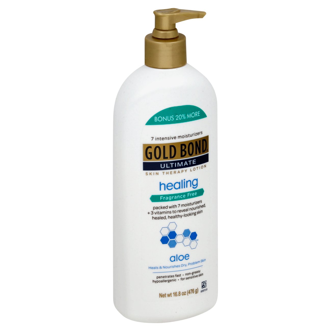Gold Bond Ultimate Healing Lotion Fragrance Free - Shop Body lotion at H-E-B