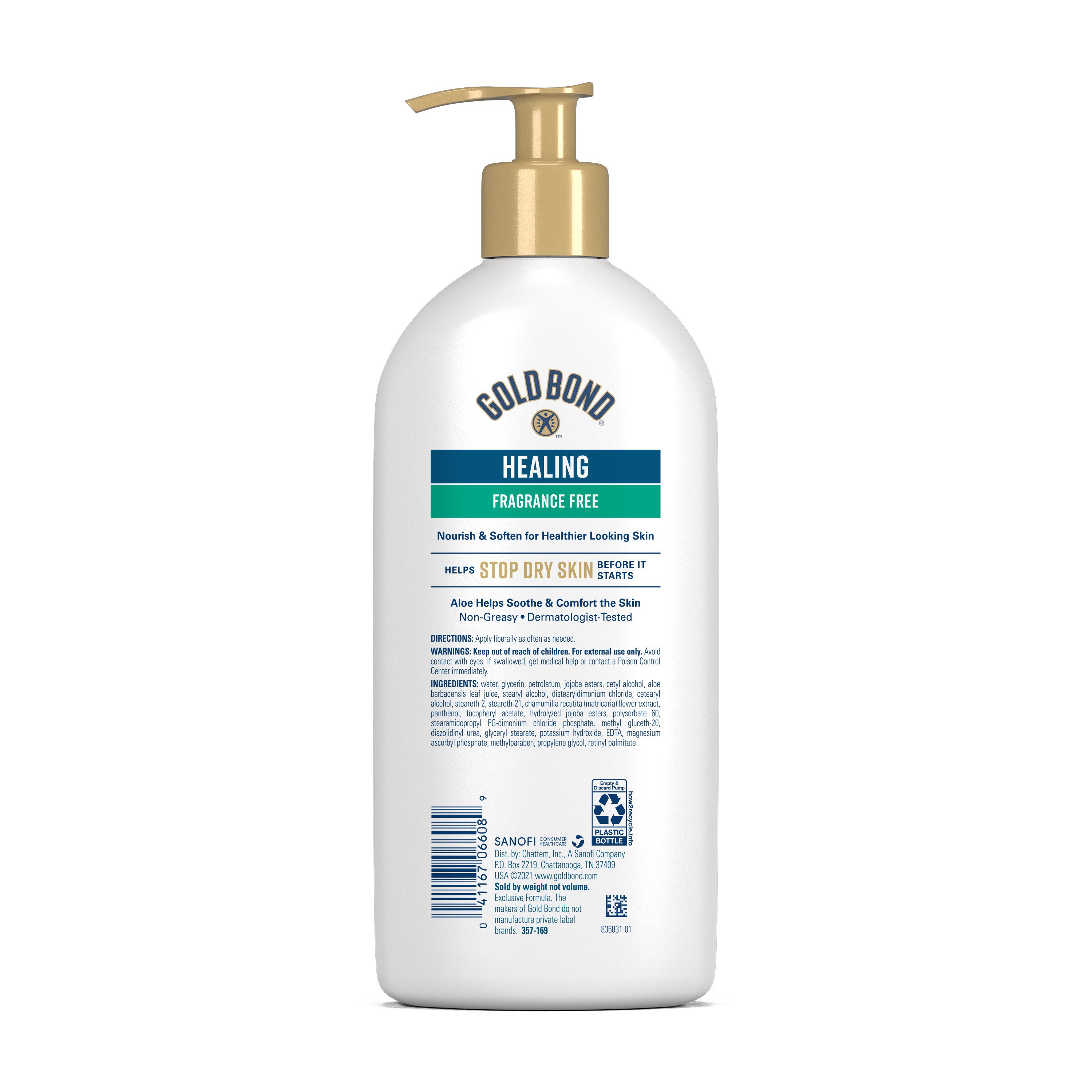 Gold bond online healing lotion