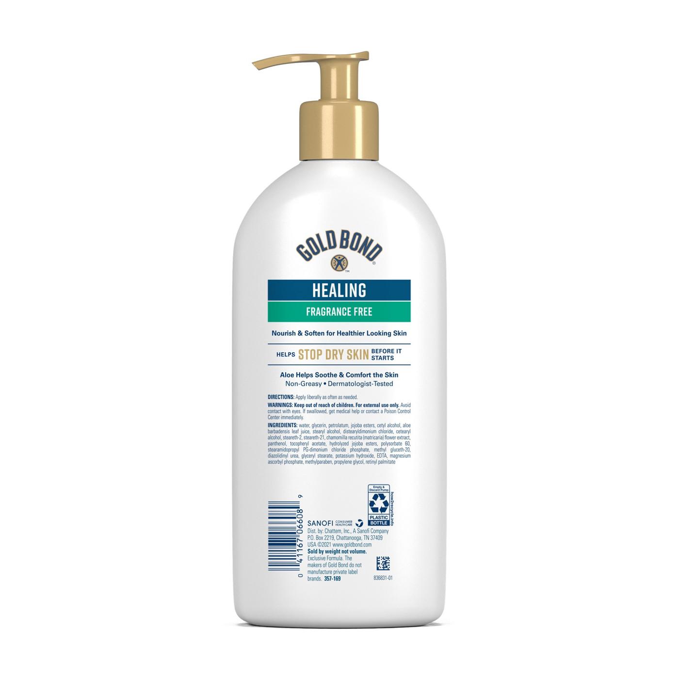 Gold Bond Ultimate Healing Lotion Fragrance Free; image 3 of 5