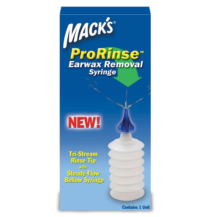 Mack's Prorinse Earwax Removal Syringe Shop Eyewear & Accessories at