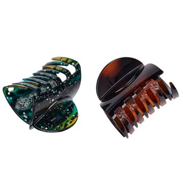 Scunci No-Slip Large Glittery Jaw Clips