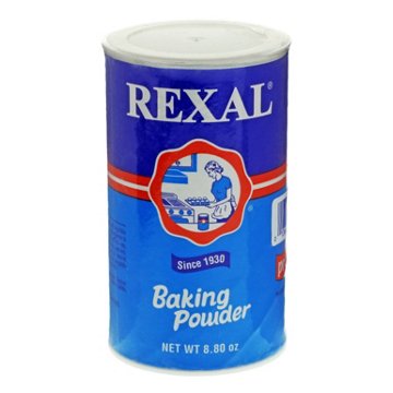 Rexal Baking Powder, Double Acting, 8.8 oz