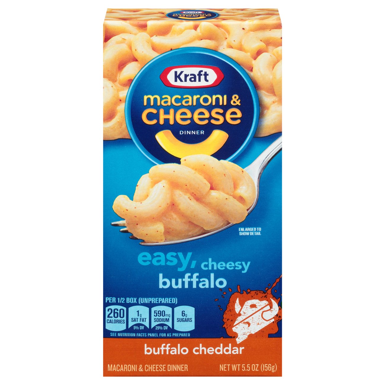 Kraft Buffalo Cheddar Macaroni and Cheese Dinner Shop Pantry meals at