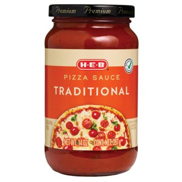 H-E-B Traditional Pizza Sauce, 14 oz