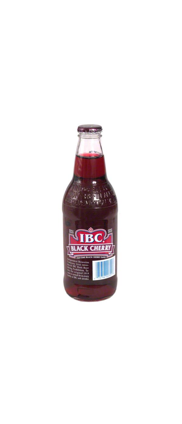 IBC Black Cherry Soda; image 1 of 2